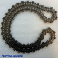 Concrete Cutting Chain for ICS, Husqvarna RGC Saw | Diamond Chainsaw Chain for Concrete, Brick & Stone